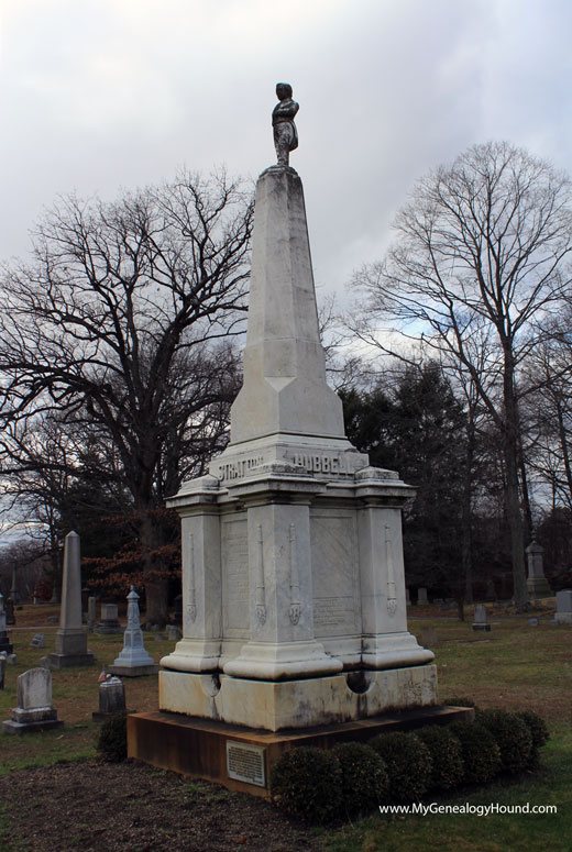 Bridgeport, Connecticut, Charles Sherwood Stratton, General Tom Thumb, Tombstone and Grave, photos