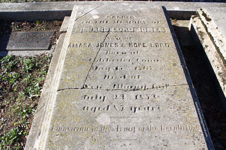 New Albany, AIndiana, Richard Lord Jones, Tombstone and Grave, Revolutionary War Soldier, photos