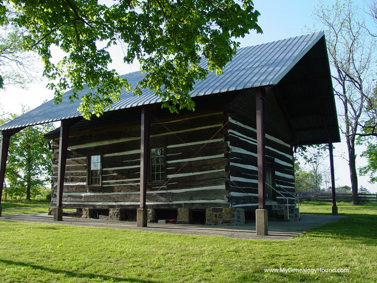 Another view of the Old McKendree Chapel, built in 1819.