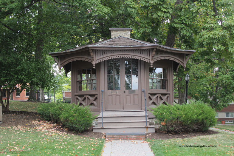 The Study used by Samuel Langhorne Clemens, better known as Mark Twain, located in Elmira, New York.