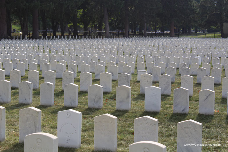 Elmira, New York, Graves of Confederate Soldiers, Woodlawn National Cemetery