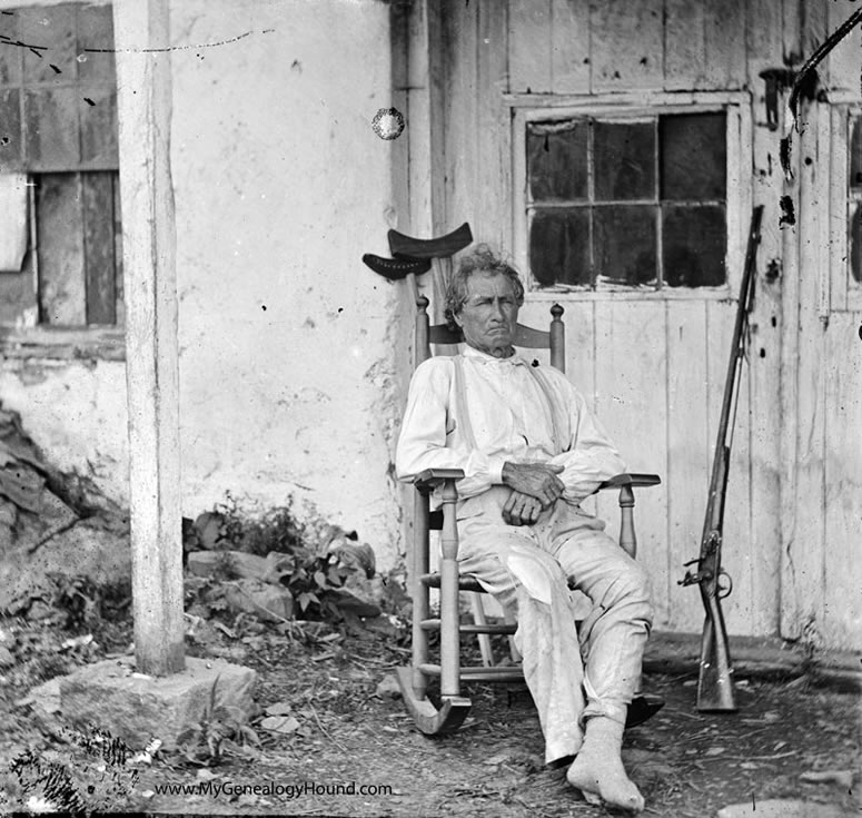 Gettysburg, Pennsylvania, John L. Burns, Old Hero of Gettysburg, historic photo