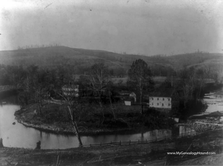 Weston, West Virginia, General Stonewall Jackson's Boyhood Home, historic photo