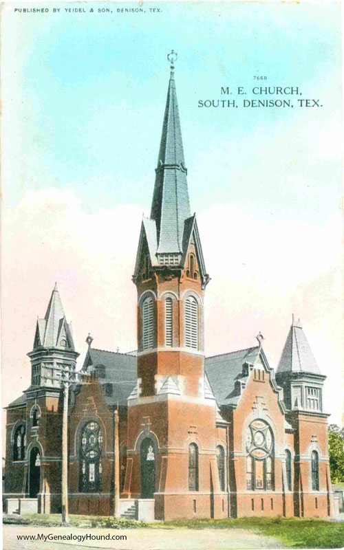 Denison, Texas, M. E. Church, South